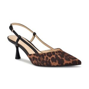NWT | Nine West Kitten Leopard Heel!